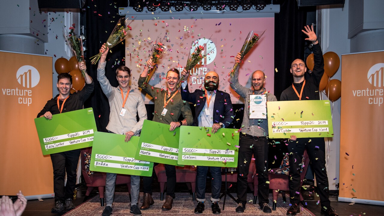 Vinnare i Venture Cup Nord 2019