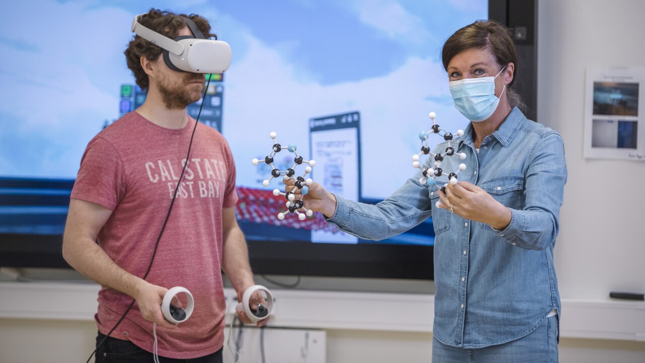 VR-undervisningsprojekt Virtual Reality Kemi
