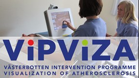 Bild och logotyp till forskningsprojektet VIPVIZA