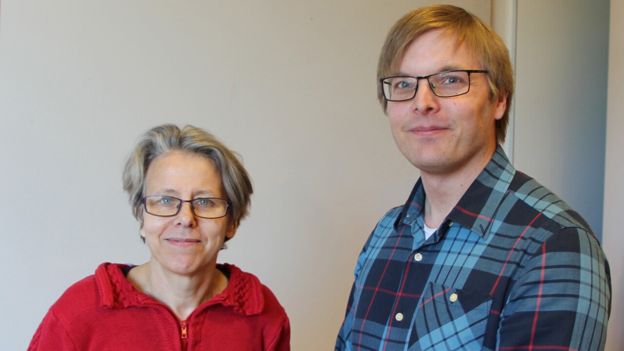 porträtt av Jonathan Wedman och Gunilla Näsström