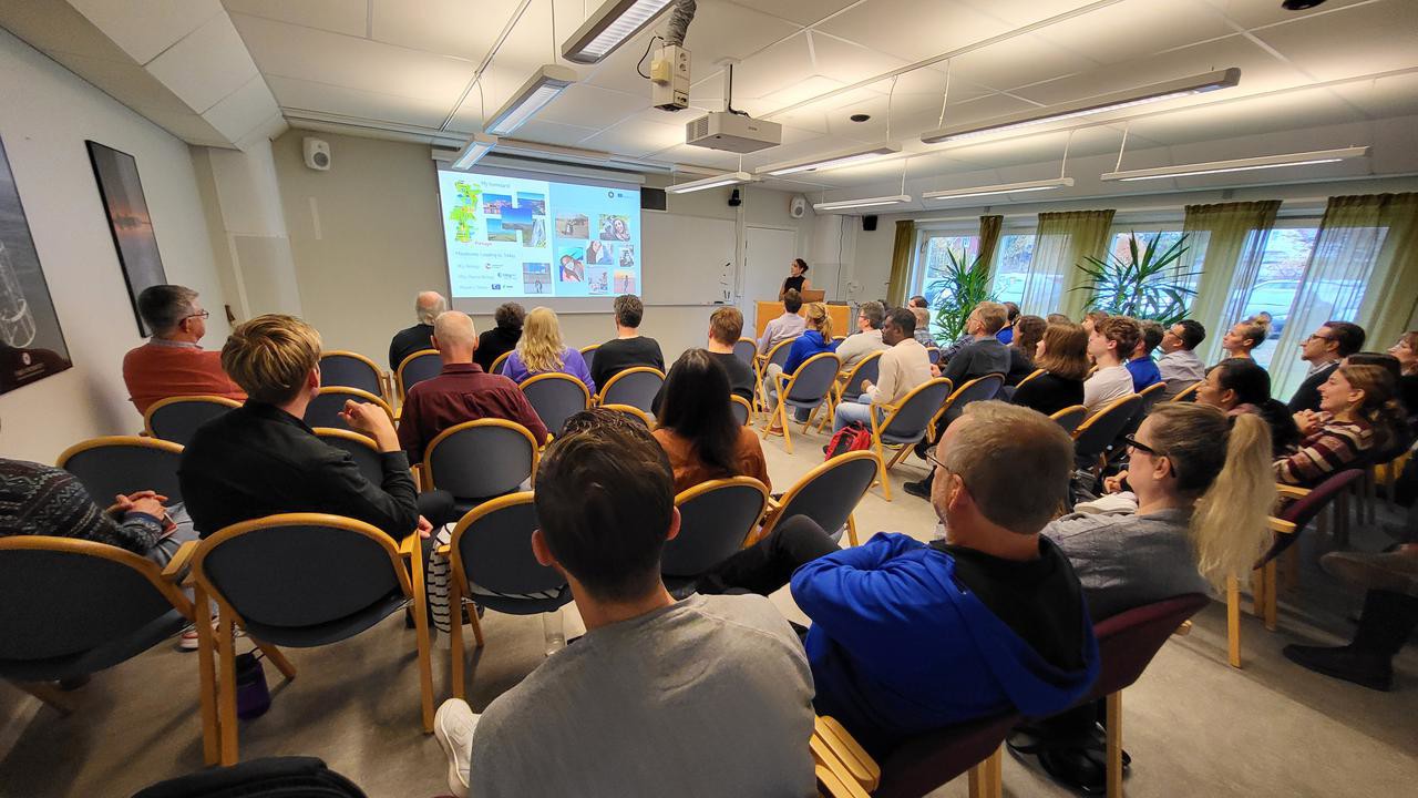 föredrag i UMF:s konferenssal