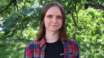 Katarina Schmid is happy with the Master's programme in Environmental Science and Sustainability. She wanted to include societal and political aspects in her education.