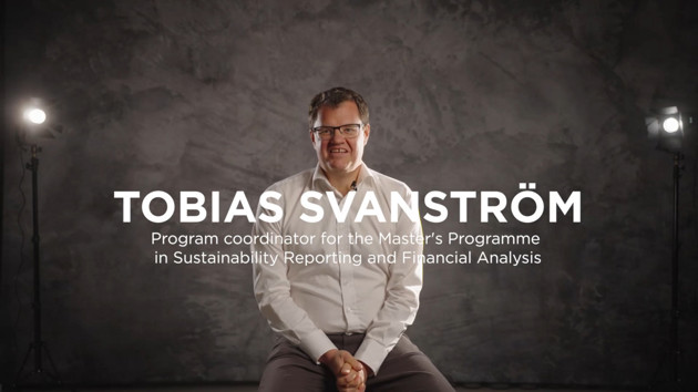 Video: Voices on the Master's Programme in Sustainability Reporting and Financial Analysis