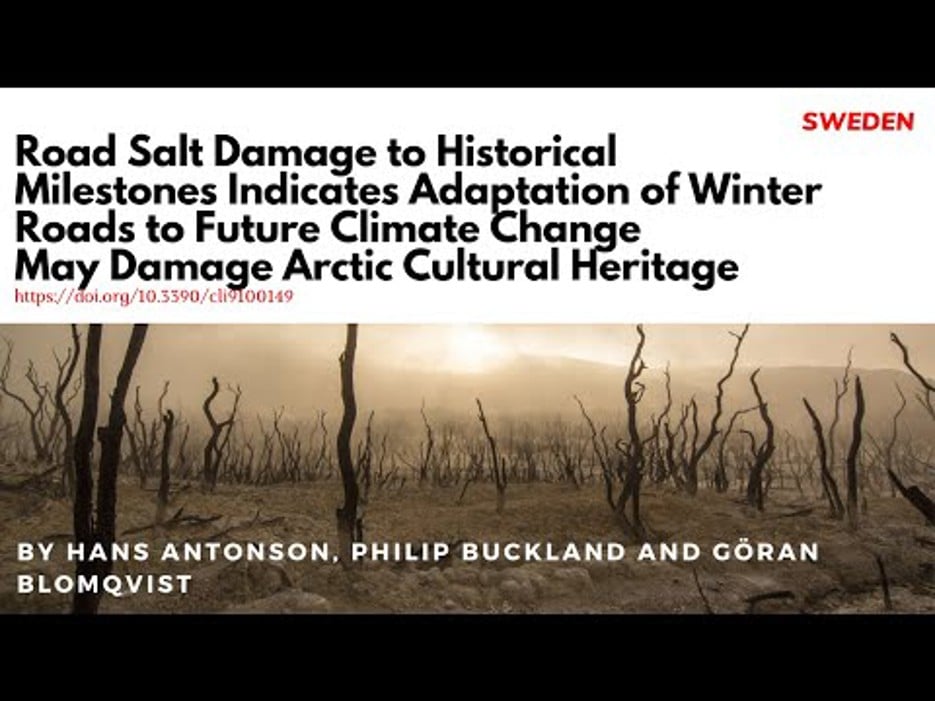 Film: YouTube-video av kanadensiska 9:e klassare som sammanfattar forskningsartikeln "Road Salt damage..."
