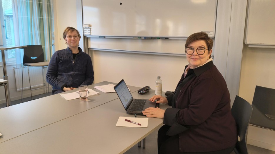Lieuwe Jan Hettema and Sari Pietikäinen.