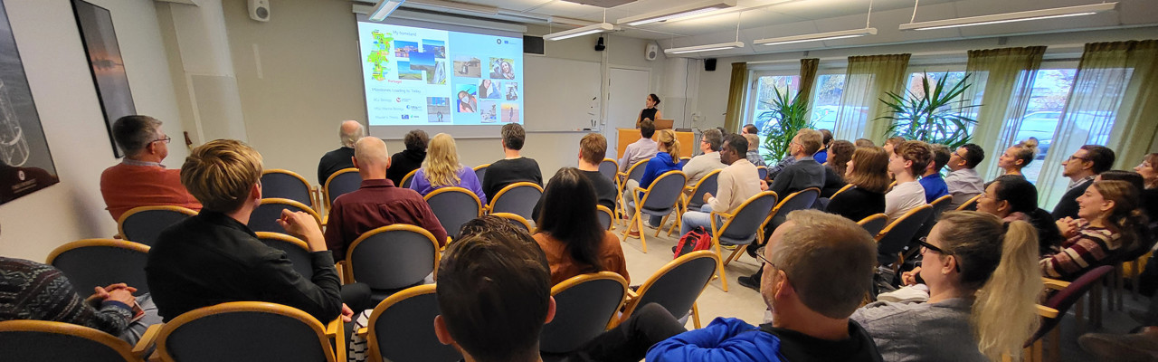 föredrag i UMF:s konferenssal