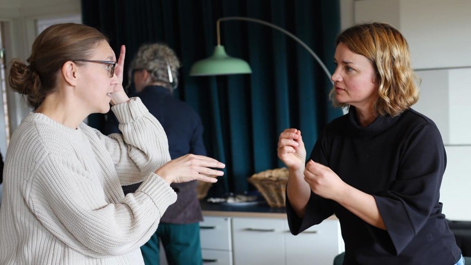 Hanna Bäckström Olofsson och Bente Heggem Kojan