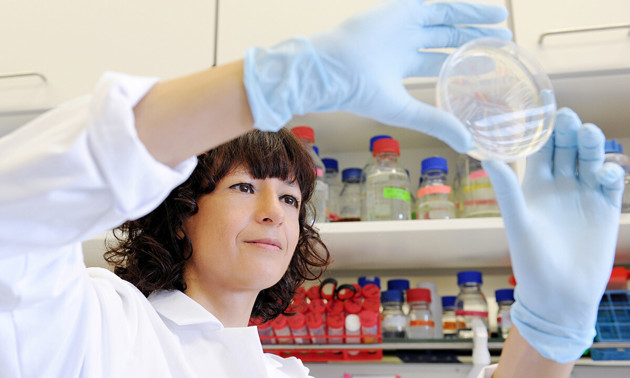 Emmanuelle Charpentier, hedersdoktor vid Umeå universitet.