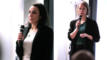 Ivanka Hristova och Karin Danielsson