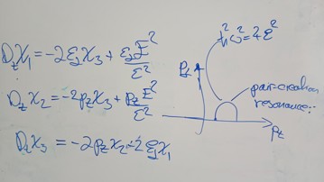 En whiteboard med lite text på.