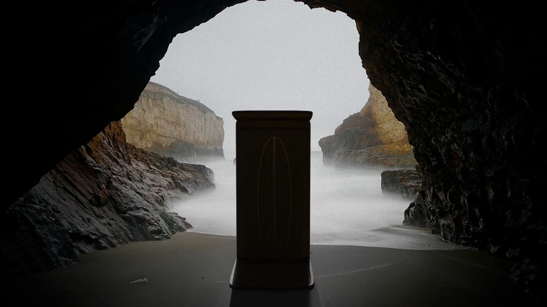 Cove refers to a small, sheltered bay; calm, protective, and inviting - reflecting the project’s aim to create a seamless and welcoming access point for electric surfing inspired by natural forms and rhythms.