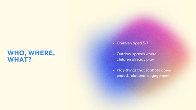 Context of interaction.