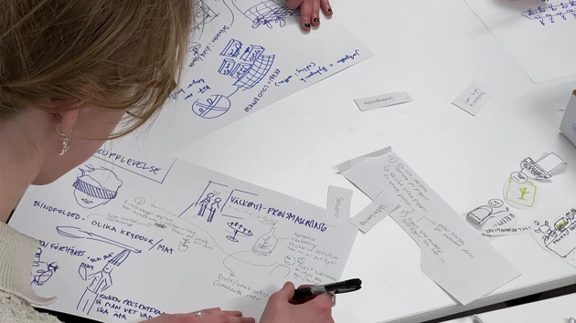 Creative ideation workshop.