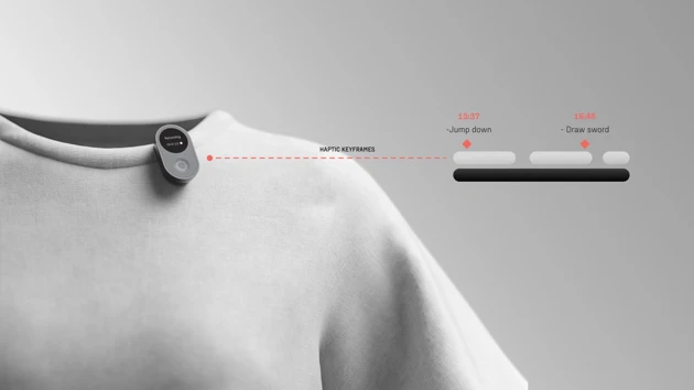 Add haptic keyframes to time key moments in prerecorded Animations or audio especially when working solo.