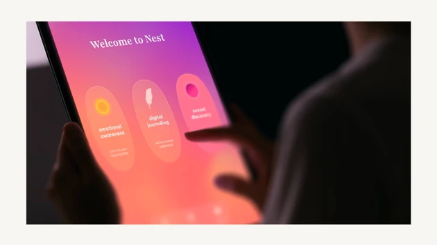 User interface “nest”.