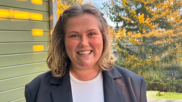 Tyra Bäckström, student på Personalvetarprogrammet