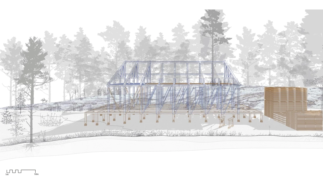 Sketch from thesis work