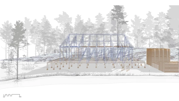 Sketch from thesis work