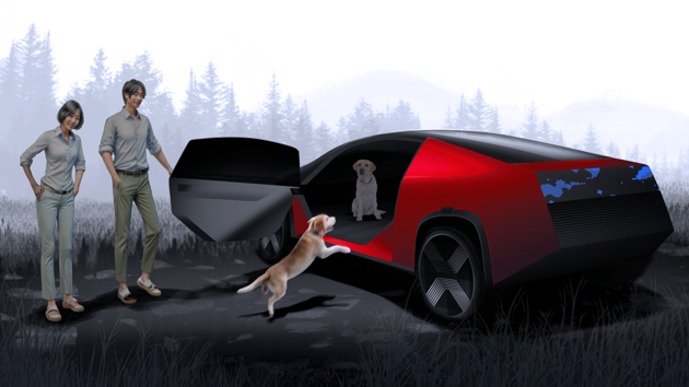 Designed with pets in mind, Nebula offers a spacious and accessible interior, ensuring comfort and ease for both passengers and their dogs. A seamless blend of functionality and elegance, perfect for adventures together.