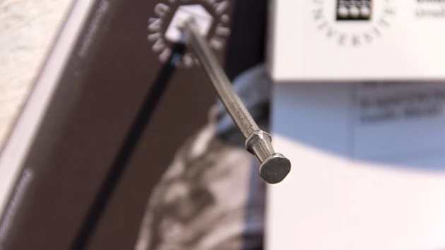 A nail piercing a thesis