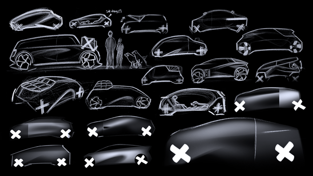 Ideation sketches