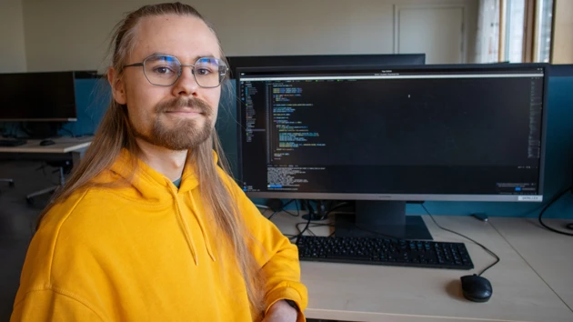 Porträttfoto på Algot Heimerson