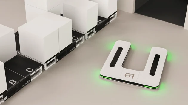 Elinor Parra / Huddle: A concept for how to achieve the ultimate load capacity of trucks using autonomous moving platforms and specialized pallets.
