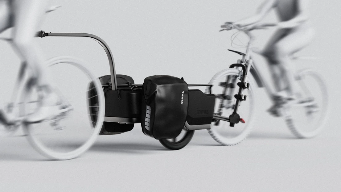 Eskil Sverreson, Jakob Höxtermann / DuoTrail – A bicycle trailer that allows a child’s bike to be attached and towed without the use of tools.