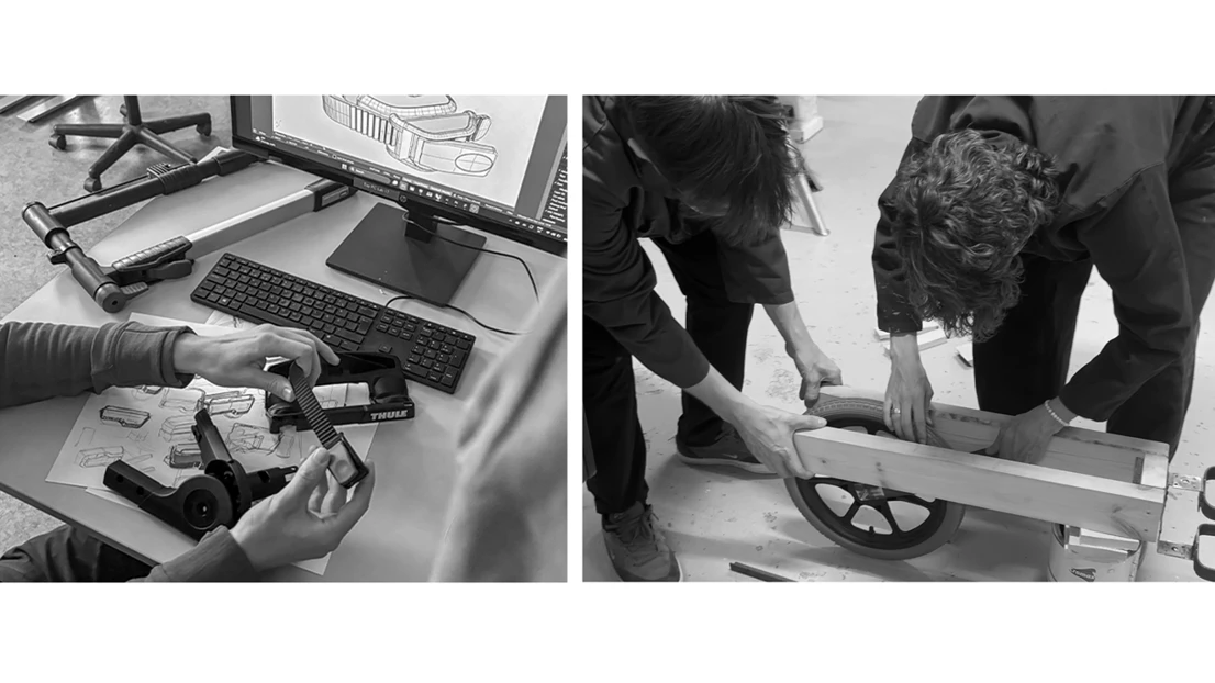 Scale test models and lots of prototyping.