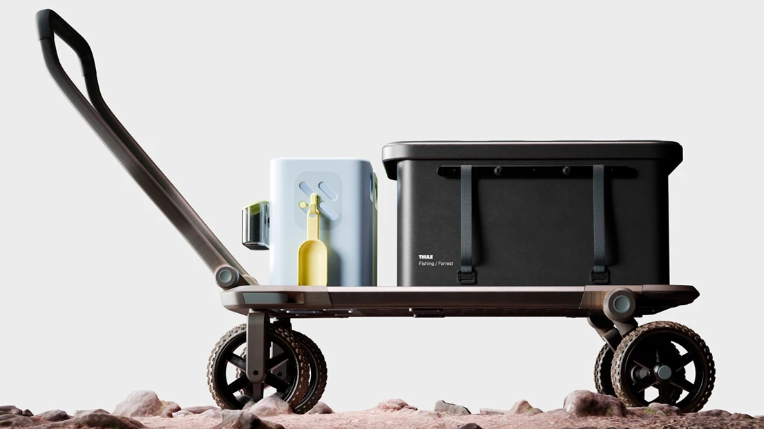 Slate consists of a strong, durable skeleton that can carry heavy loads and pre-packed boxes.
