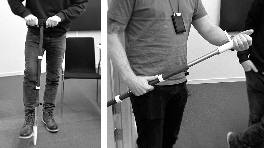 Visit to the police station to gather ergonomic feedback and insights for real-world usage.