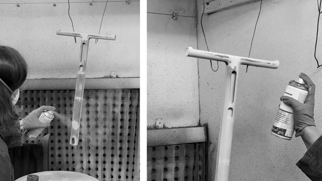 Prototype construction, capturing hands-on development of the device.