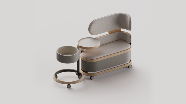 Mira transforms the ICU into a recovery-focused, connected, and caring environment with organised devices and welcoming spaces for families.