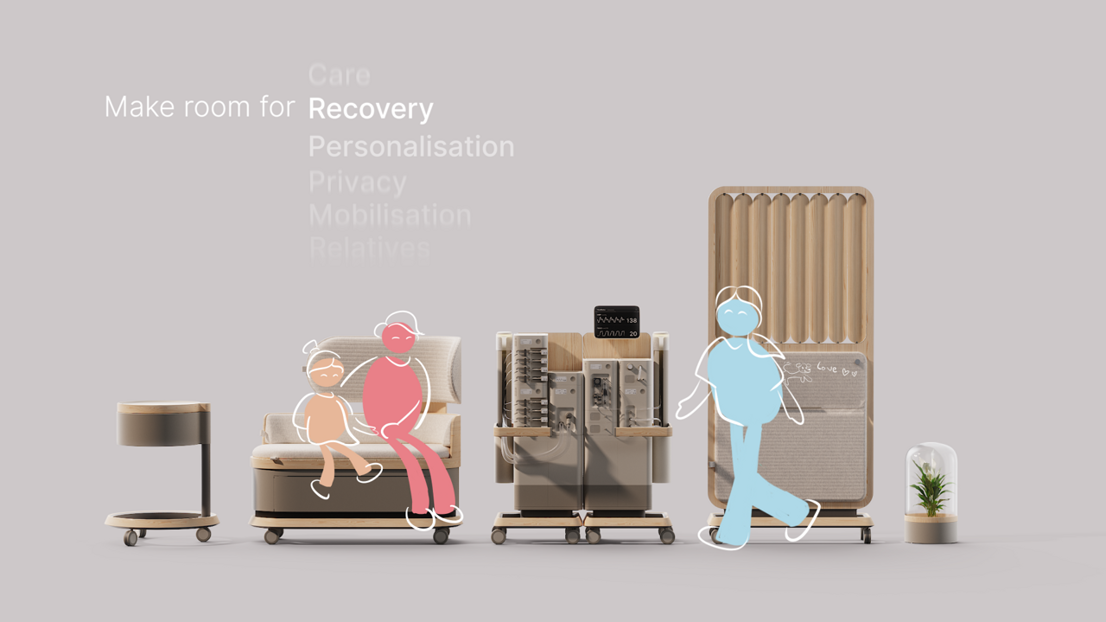 Video: Mira transforms the ICU into a recovery-focused, connected, and caring environment with organised devices and welcoming spaces for families.