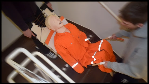 SCOUT ResQ Fold is a compact extraction stretcher with an extendable folding seat and integrated LUCAS 3 rail system that enables uninterrupted CPR and safer patient transport through narrow, urban spaces.