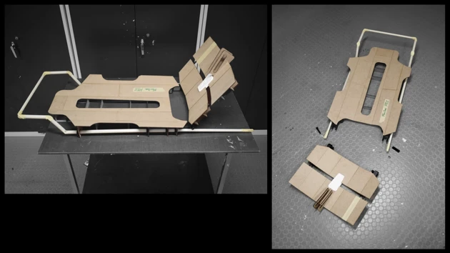 SCOUT ResQ Fold is a compact extraction stretcher with an extendable folding seat and integrated LUCAS 3 rail system that enables uninterrupted CPR and safer patient transport through narrow, urban spaces.