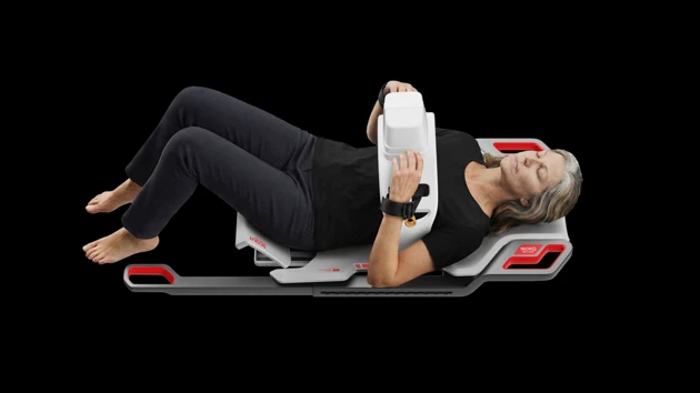 SCOUT ResQ Fold is a compact extraction stretcher with an extendable folding seat and integrated LUCAS 3 rail system that enables uninterrupted CPR and safer patient transport through narrow, urban spaces.
