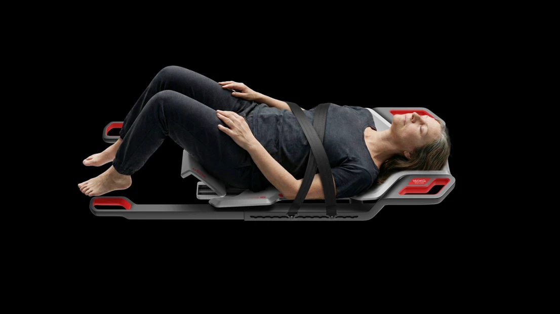 SCOUT ResQ Fold is a compact extraction stretcher with an extendable folding seat and integrated LUCAS 3 rail system that enables uninterrupted CPR and safer patient transport through narrow, urban spaces.