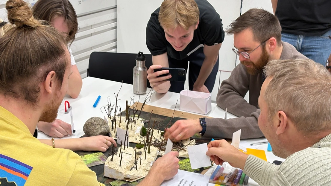 Workshop exploring pre commercial thinning through “Curveballs”