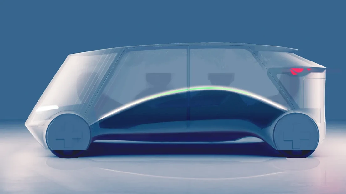 The C-shaped interior seating promotes interaction while giving each passenger a personal view. Six seats in total.