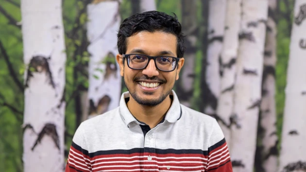 En bild av Aswin Gopakumar i IceLab