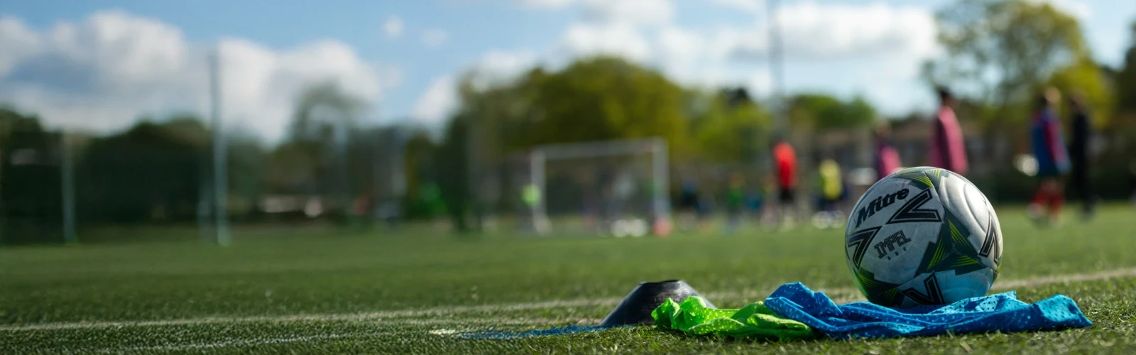 Fotboll på fotbollsplan