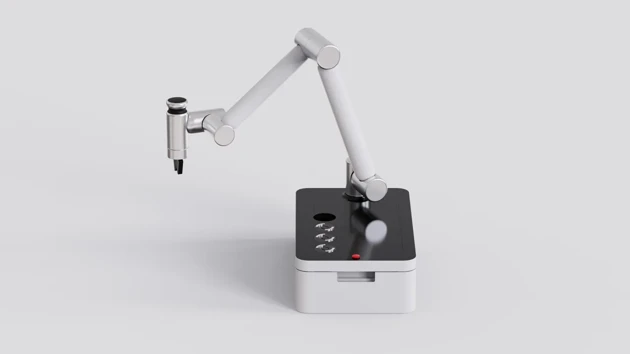 Cobox is a versatile assistant robot that comes in a portable box form-factor. Cobox aims to make robots accessible to a wide user base.