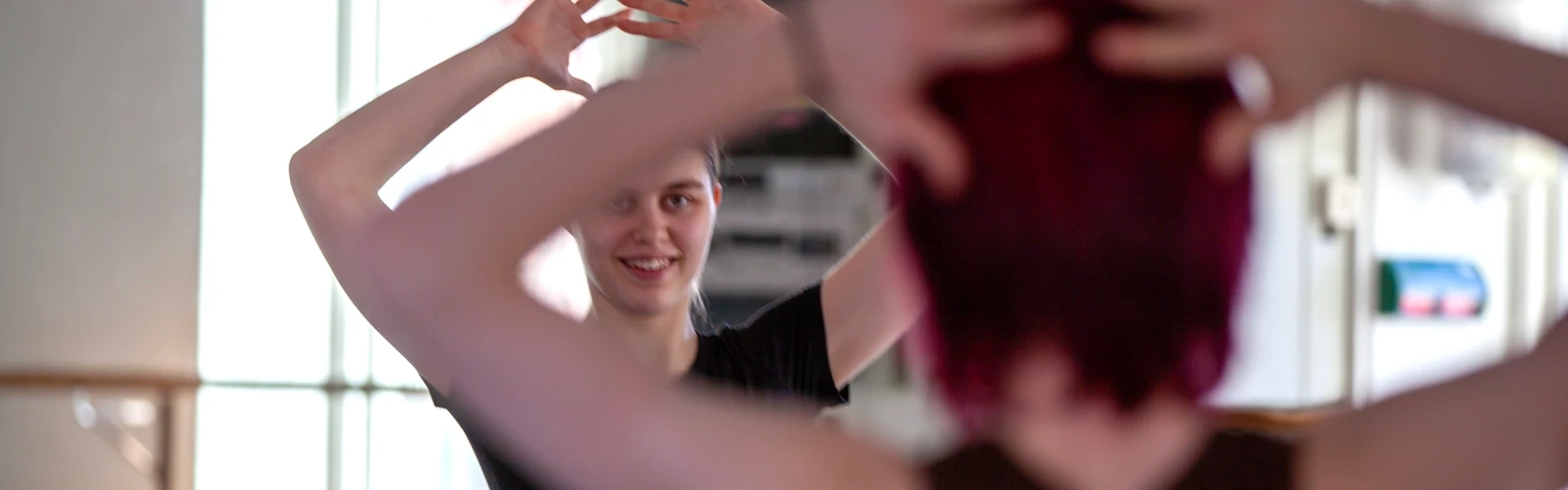 Danselever vid Balettakademin i Umeå