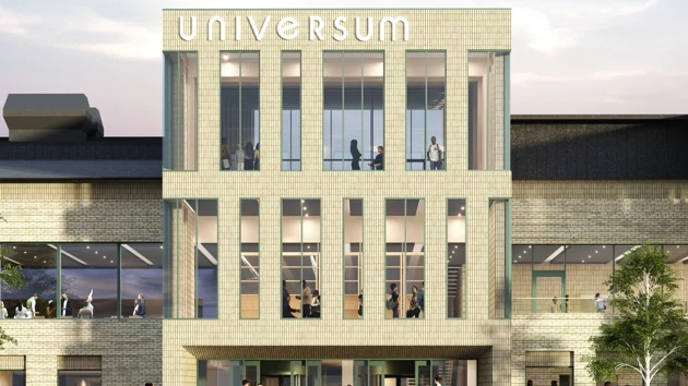 Entre till det blivande Universum-huset