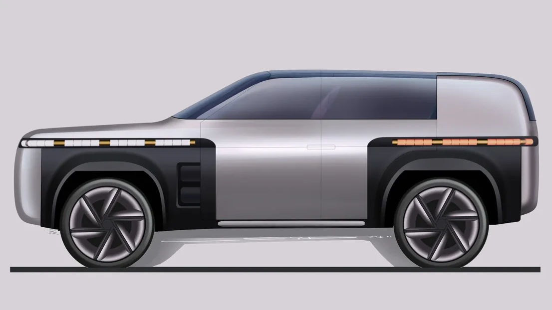 Final Side: shows the final design on an orthographic view.