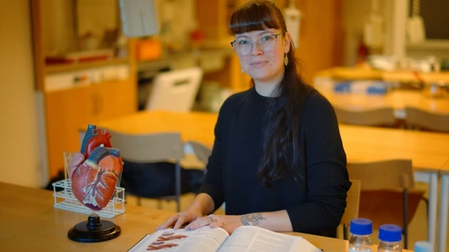 Porträtt av dietiststudent Jessica Renlund.