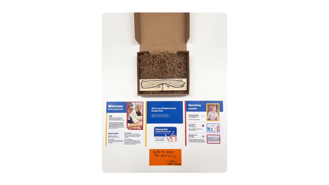 Touchpoint 1: Welcoming package.