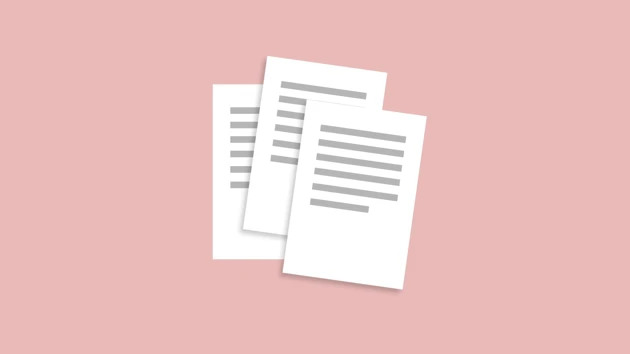 An icon of documents