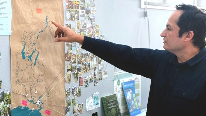 Sergio Bravo Josephson in the UID Research Studio